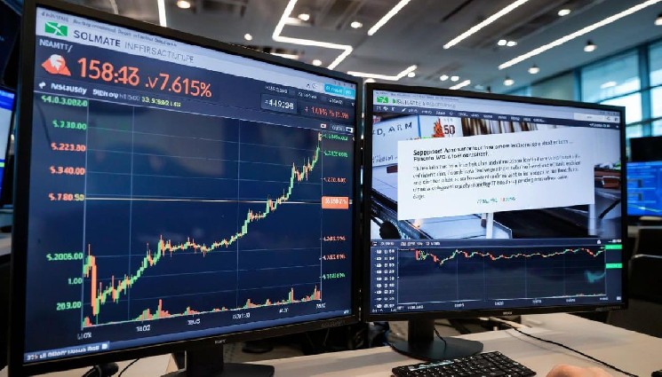 Акции казначейской фирмы Solmate в Solana выросли на 50%