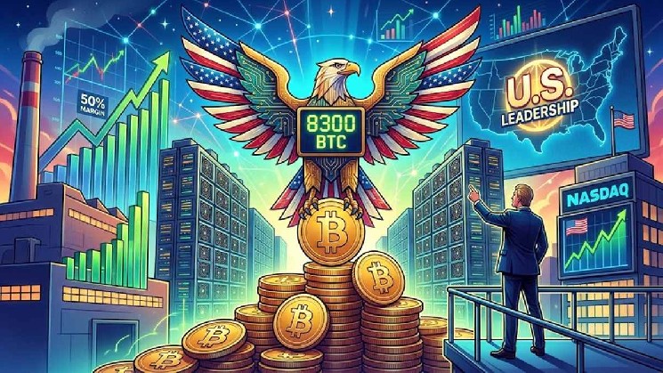 Eric Trump Eyes U.S. Bitcoin Supremacy as American Bitcoin Builds 8,300-BTC War Chest
