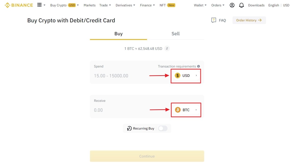 Binance Recurring Buy - Here&s How You Can Automatically Invest in Bitcoin  Each Month