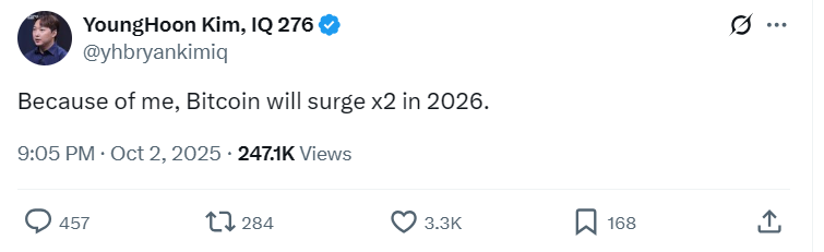 пост Ким Ен Хуна