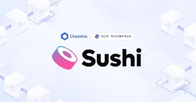 Sushi интегрирует Chainlink CCIP для безопасного обмена между цепочками