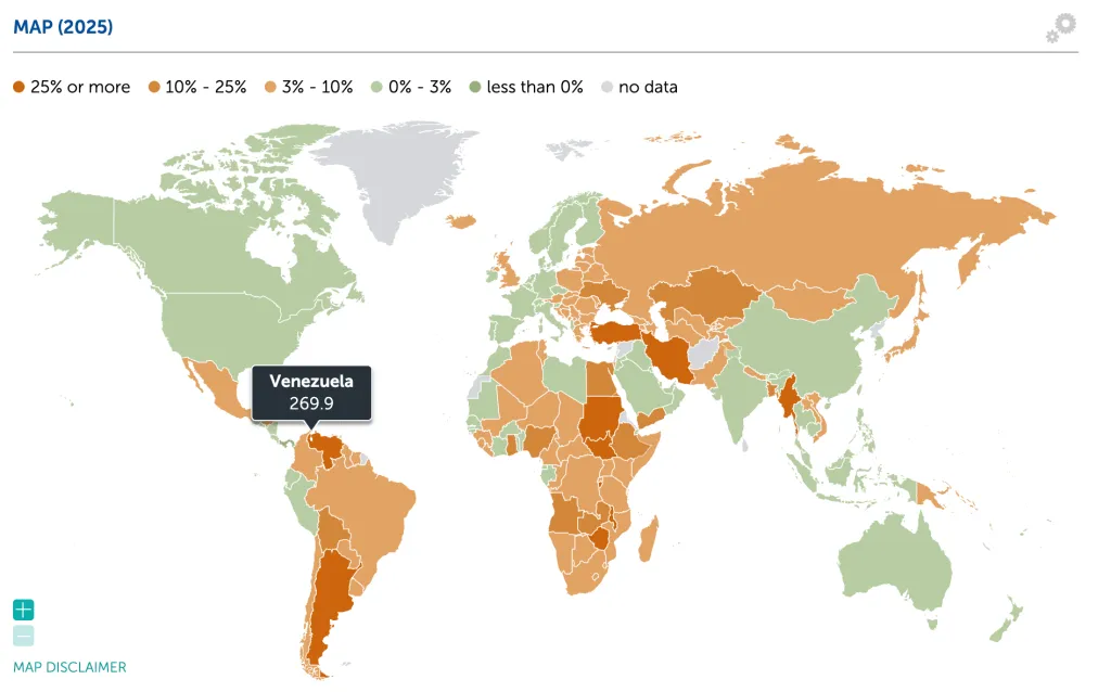 Гиперинфляция в Венесуэле ускорила переход страны на криптовалюты